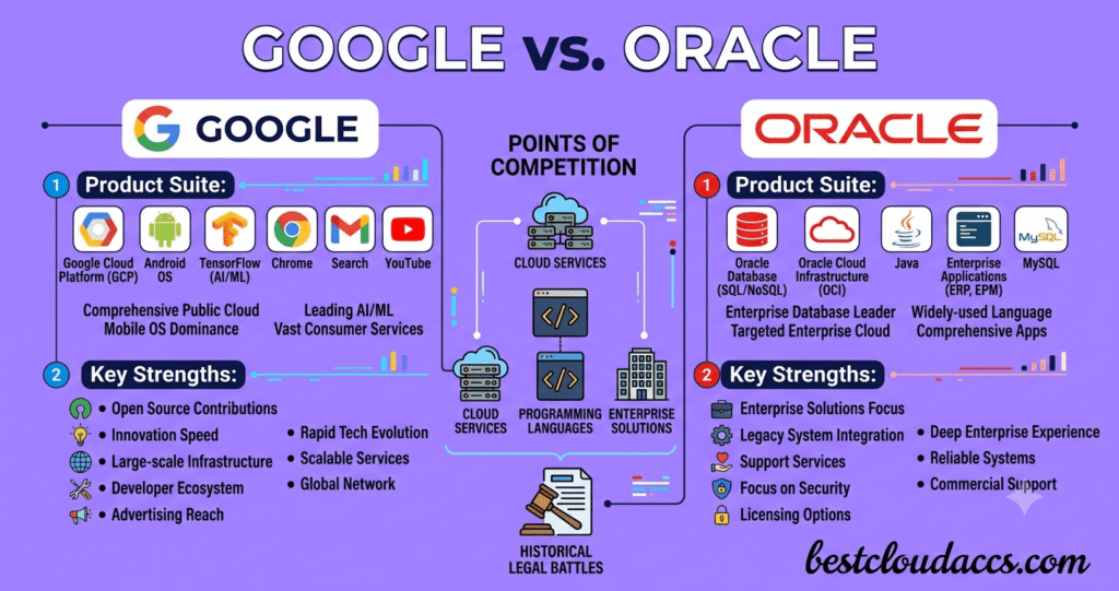 Google Cloud vs. Oracle Cloud