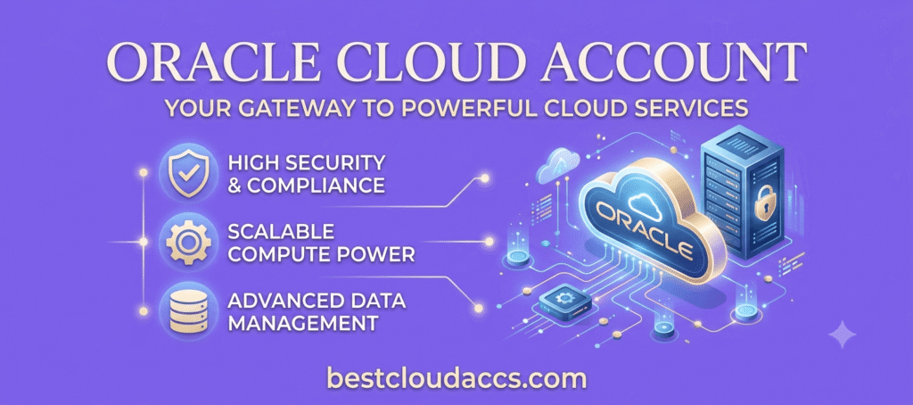Buy Oracle Cloud Account