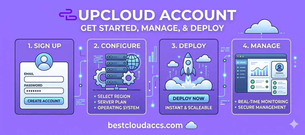 Upcloud Account for sale